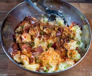 Double bubble baked potatoes cheddar cayenne ancho