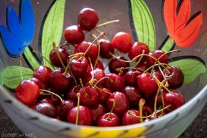 Homemade Cherry Jam Spiked with Chili