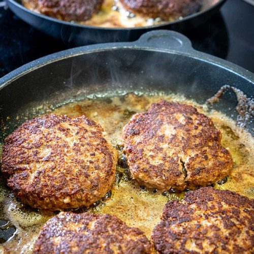 Gorgeous Fluffy Salisbury Steak with creamy sauce