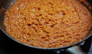 Homemade Hot Chili Paste garlic piri piri lime