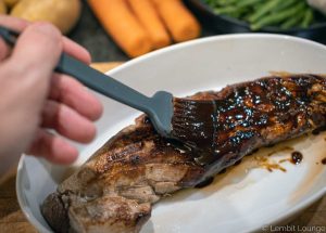 Honey Marinated Pork Tenderloin one pot Dijon potato green beans