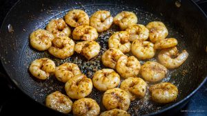 Creole Shrimp Pasta with Sausage spicy easy quick Vannamei garlic penne